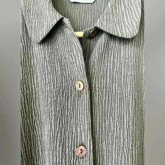 Vintage Y2K St Michael Marks & Spencer Womens Grey Feminine Shirt Skirt Set - Picture 11 of 16